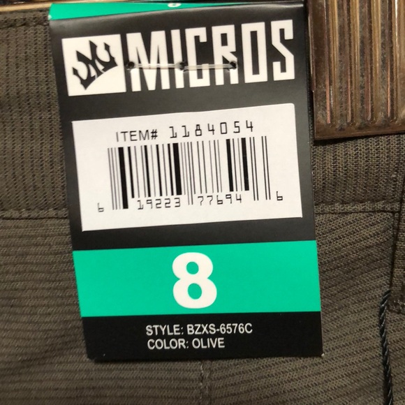 Boys Dress Shorts Bundle is 2 Micros Size 8 - Picture 3 of 6